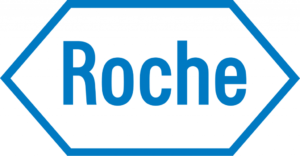 Roche logo. A Biotechnology Training Program alumnus works there.